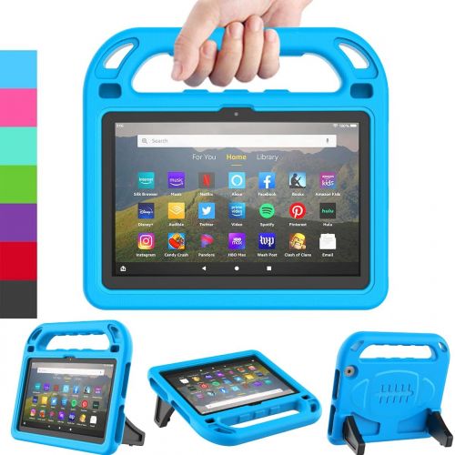  [아마존베스트]LEDNICEKER Kids Case for All-New Fire HD 8 & Plus 2020 - Lightweight Shockproof Handle with Stand Kid-Proof Case for Amazon Fire HD 8 inch Tablets (Latest 10th Generation 2020 Rele