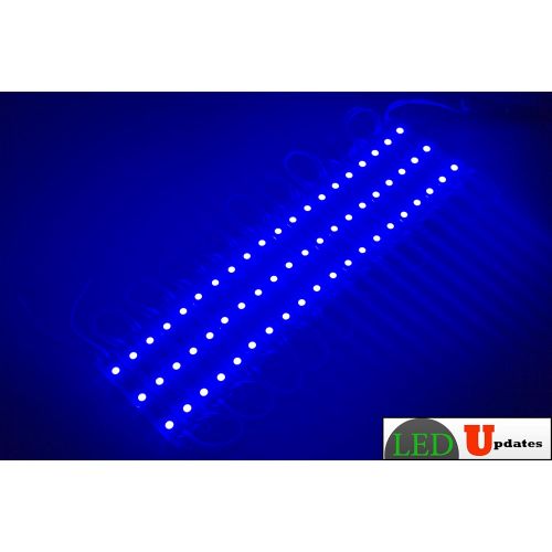  LEDUPDATES LEDupdates 40ft Storefront windows Blue LED light 5050 with UL listed power supply