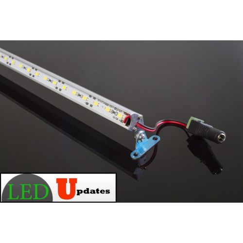  LEDUPDATES 2ft Jewelry Showcase White LED Light 24 inches with UL 12v 2A Power Supply