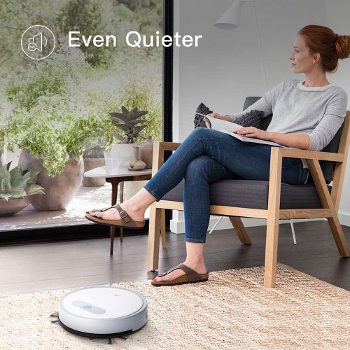  [아마존 핫딜]  [아마존핫딜]Lefant M300 Robot Vacuum Cleaner,1200Pa Strong Suction,Super Quite Robotic Vacuums Cleaner,Cleans Pet Hair,Hard Floors to Medium-Pile Carpets,White