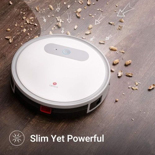  [아마존 핫딜] [아마존핫딜]Lefant M500 Robot Vacuum Cleaner and mop WI-FI Connectivity,1200Pa Strong Suction,Super Quite,Self Charging Robotic Vacuum Cleaner, Ideal for Pet Hair, Carpets and Hard Floors