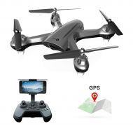 LEFANT Lefant GPS RC Helicopter Drone Quadcopter with FPV 720P Camera Live Video Beginners RTF Remote Control Quadcopter with GPS Return Home, Follow Me, Altitude Hold, Headless Mode, 18