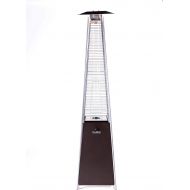 LEGACY HEATING Legacy Heating Quartz Glass Tube Patio Flame Heater, Hammered Black