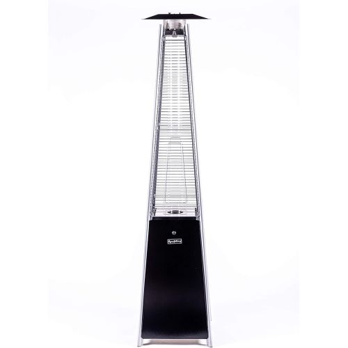  LEGACY HEATING Legacy Heating Quartz Glass Tube Patio Flame Heater, Hammered Black