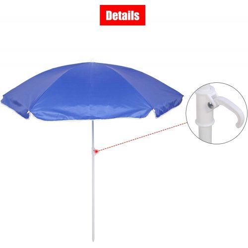  BCS Portable Folding Picnic Double Recline Chair W/ Umbrella Table Cooler Beach Camping Chair Stadium Seat캠핑 의자