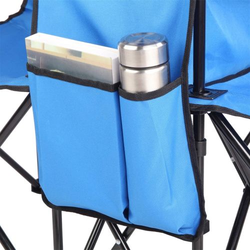  BCS Portable Folding Picnic Double Recline Chair W/ Umbrella Table Cooler Beach Camping Chair Stadium Seat캠핑 의자