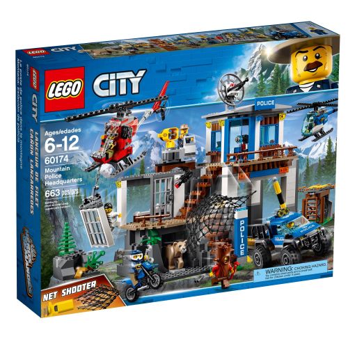  LEGO City Police Mountain Police Headquarters 60174