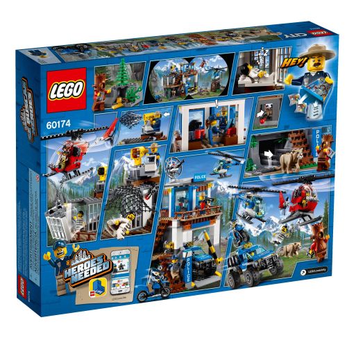  LEGO City Police Mountain Police Headquarters 60174