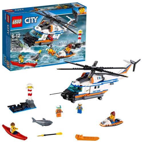  LEGO City Coast Guard Heavy-duty Rescue Helicopter 60166