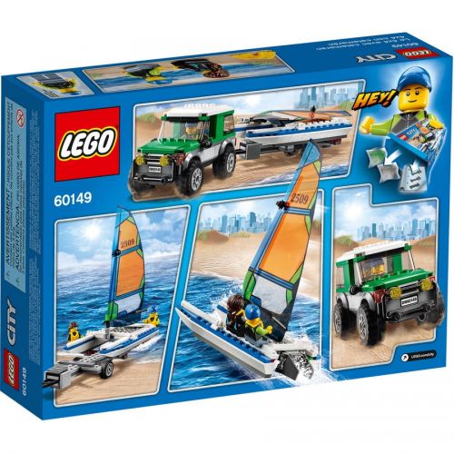 LEGO City 4x4 with Catamaran 60149