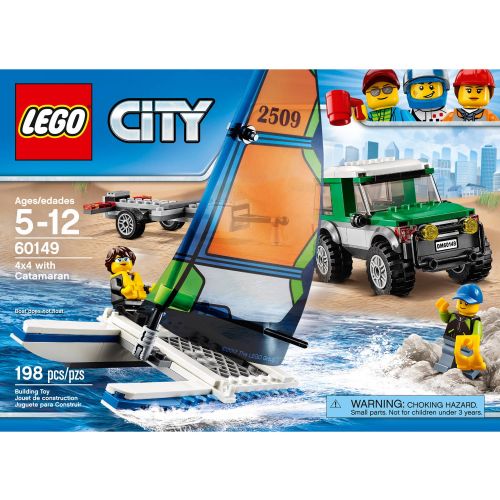  LEGO City 4x4 with Catamaran 60149