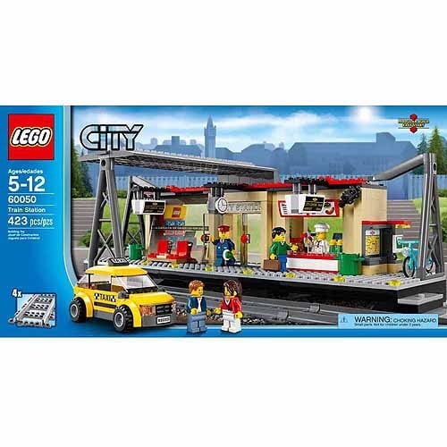  LEGO City Trains Train Station