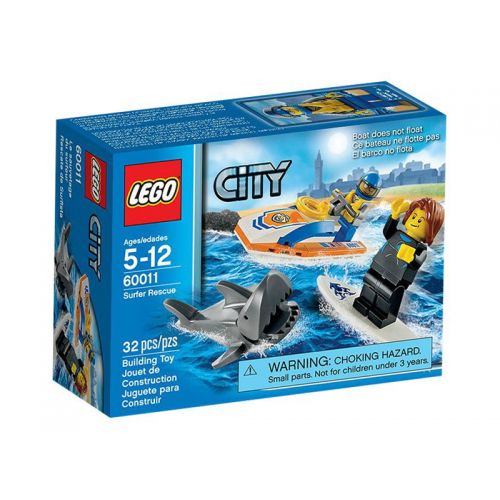  LEGO City Coast Guard Surfer Rescue Play Set