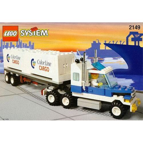  LEGO System Color Line Container Set #2149