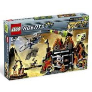 LEGO Agents Mission 8: Volcano Base Exclusive Set #8637