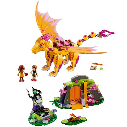  LEGO Elves Fire Dragons Lava Cave 41175