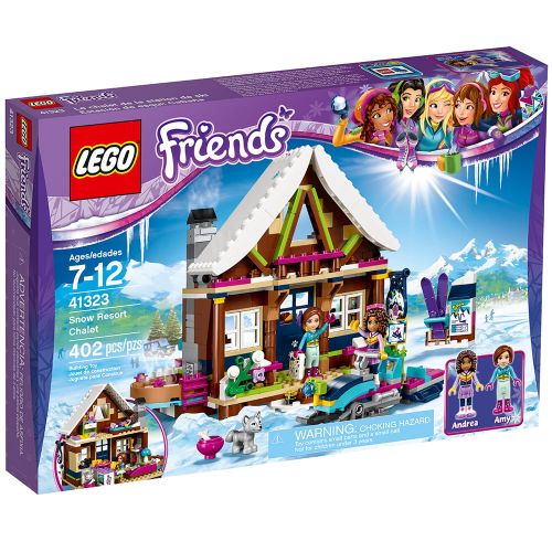  LEGO Friends Snow Resort Chalet 41323 (402 Pieces)