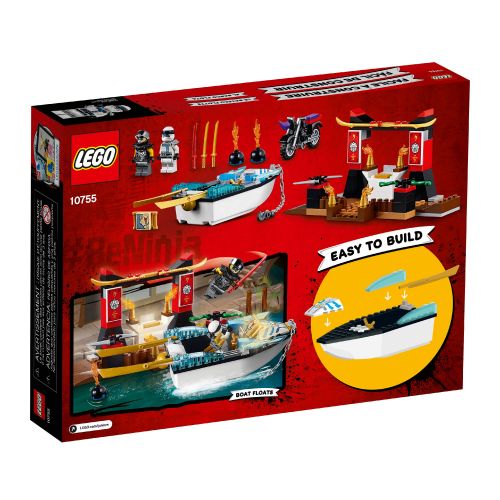  LEGO Juniors Zanes Ninja Boat Pursuit 10755 (131 Pieces)