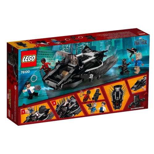  LEGO Super Heroes Black Panther Royal Talon Fighter Attack 76100