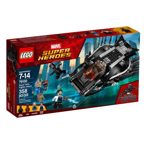  LEGO Super Heroes Black Panther Royal Talon Fighter Attack 76100