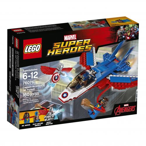  LEGO Super Heroes Captain America Jet Pursuit 76076