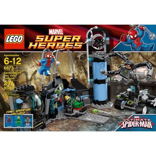  LEGO Super Heroes Spider-Mans Doc Ock Ambush Play Set