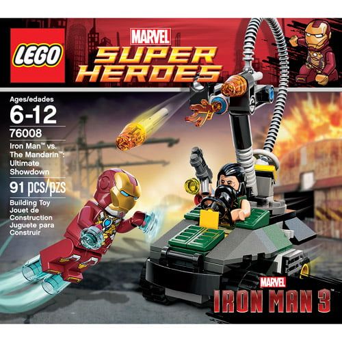  LEGO Super Heroes Iron Man vs. The Mandarin Play Set