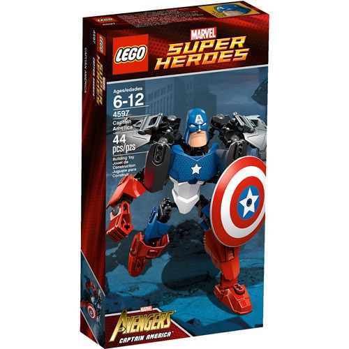  LEGO Marvel Super Heroes Captain America Building Set