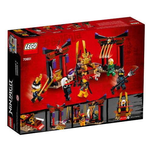  LEGO Ninjago Masters of Spinjitzu: Throne Room Showdown 70651