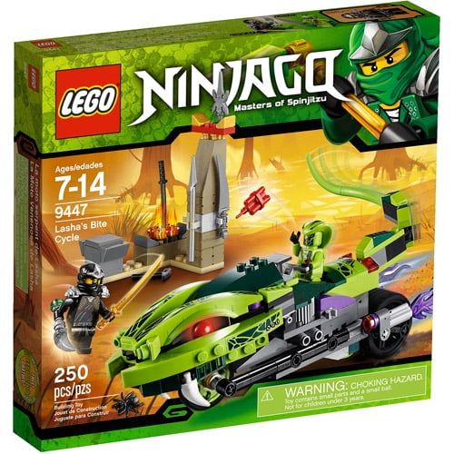  LEGO Ninjago Lashas Bite Cycle Play Set