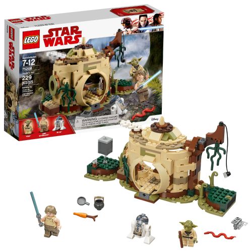  LEGO Star Wars TM Yodas Hut 75208 Building Set (229 Pieces)