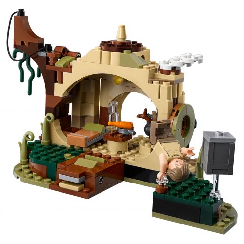  LEGO Star Wars TM Yodas Hut 75208 Building Set (229 Pieces)