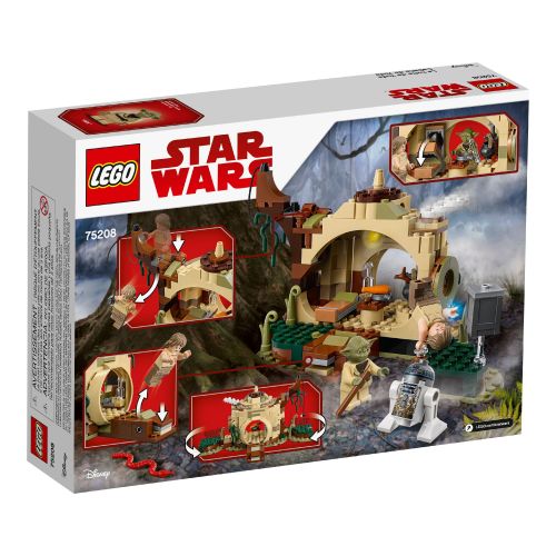  LEGO Star Wars TM Yodas Hut 75208 Building Set (229 Pieces)