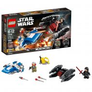LEGO Star Wars A-Wing vs. TIE Silencer Microfighters 75196