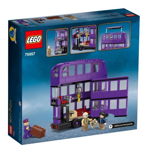  LEGO Harry Potter The Knight Bus 75957 Triple Decker Toy Bus (403 Pieces)