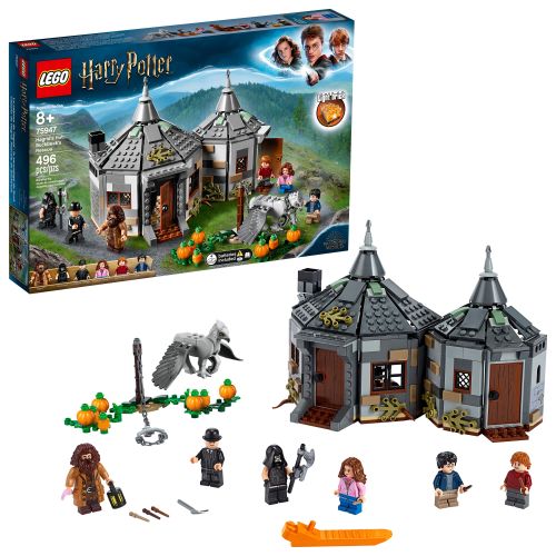  LEGO Harry Potter Hagrids Hut: Buckbeaks Rescue 75947 Play Set (496 Pieces)