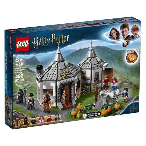  LEGO Harry Potter Hagrids Hut: Buckbeaks Rescue 75947 Play Set (496 Pieces)