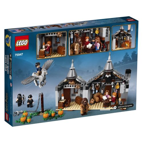  LEGO Harry Potter Hagrids Hut: Buckbeaks Rescue 75947 Play Set (496 Pieces)