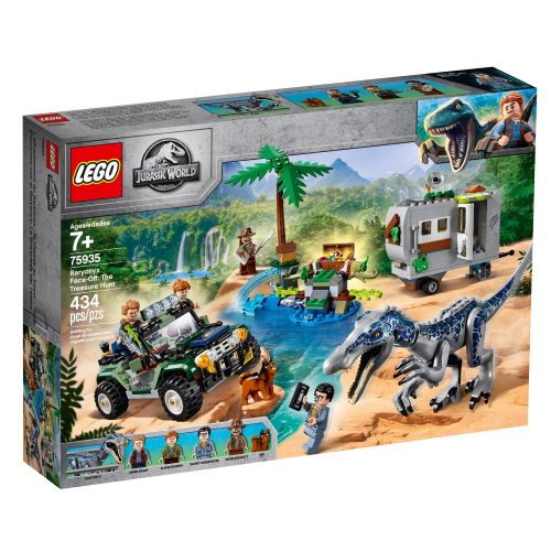  LEGO Jurassic World Baryonyx Face-Off: The Treasure Hunt 75935 (434 Pieces)