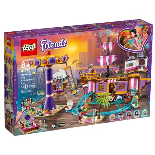  LEGO Friends Heartlake City Amusement Pier 41375 Rollercoaster Toy Kit