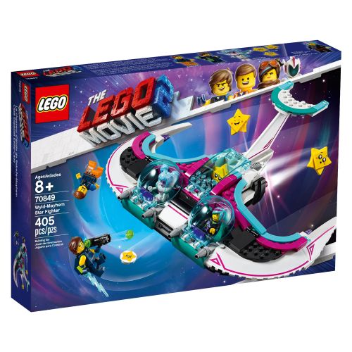  LEGO THE LEGO Movie 2 Wyld-Mayhem Star Fighter 70849 Toy Spaceship (405 Pieces)