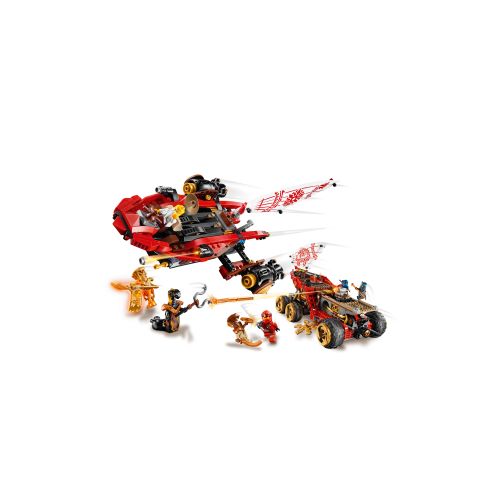  LEGO Ninjago Land Bounty 70677 Truck Building Set with Ninja Minifigures