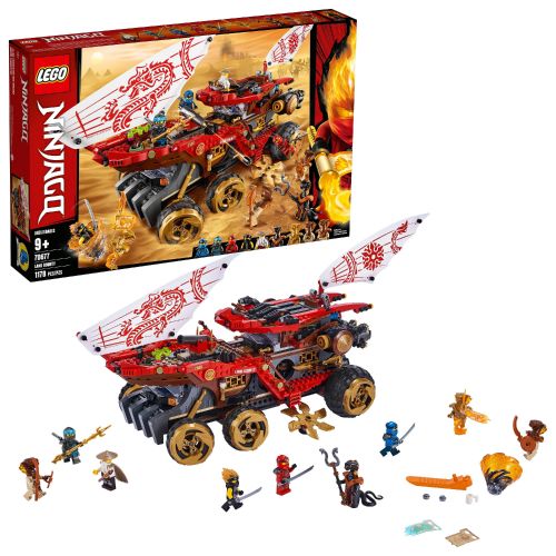  LEGO Ninjago Land Bounty 70677 Truck Building Set with Ninja Minifigures