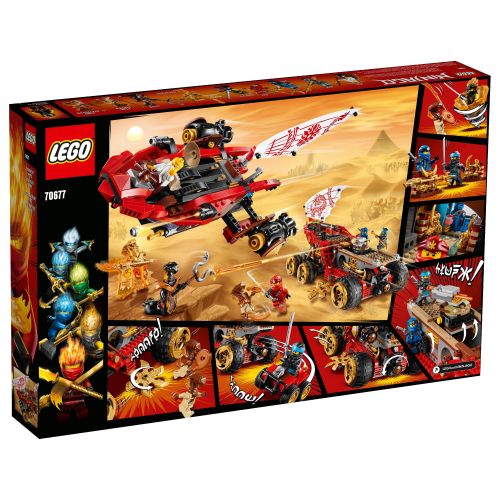  LEGO Ninjago Land Bounty 70677 Truck Building Set with Ninja Minifigures