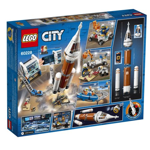  LEGO City Space Deep Space Rocket and Launch Control 60228 Building Kit