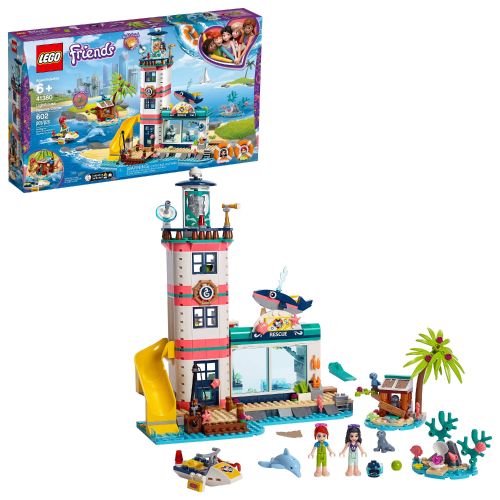  LEGO Friends Lighthouse Toy Rescue Center 41380 Building Kit (602 Pieces)