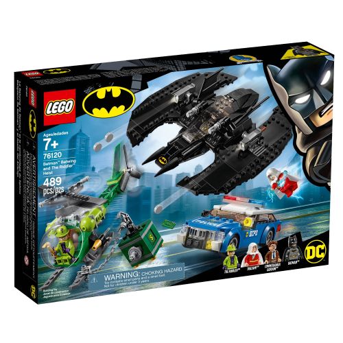  LEGO DC Comics Super Heroes Batman Batwing and The Riddler Heist 76120 (489 Pieces)