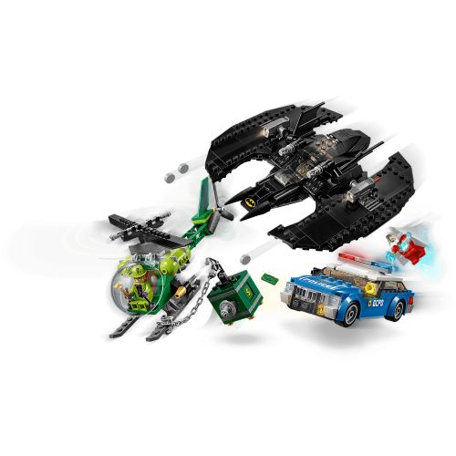  LEGO DC Comics Super Heroes Batman Batwing and The Riddler Heist 76120 (489 Pieces)