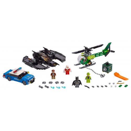  LEGO DC Comics Super Heroes Batman Batwing and The Riddler Heist 76120 (489 Pieces)