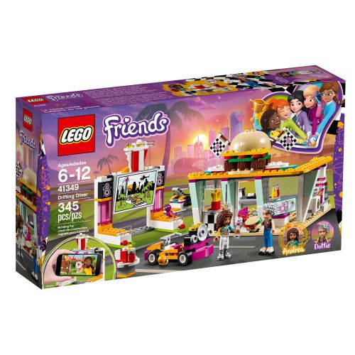  LEGO Friends Drifting Diner 41349 Building Set (345 Pieces)